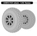 P51D Mustang wheels (Tamiya)