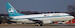 Boeing 737-500 Luxair LX-LGR With Stand
