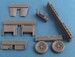 Messerschmitt BF109E (wing radiator, gun barrels, wheels, exhaust) Airfix