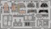 Detailset Messerschmitt BF109E-3 Interior Self Adhesive (Airfix)
