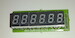 7 seg. digits assembled (6 digits) Colour : Amber