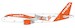 A320 (EasyJet "Bordeaux Livery") G-EZUH With Antenna