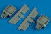 Vought F4U-7 Corsair Wheel bay (Hasegawa)