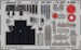 Detailset F86E Sabre self adhesive (Airfix)