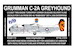 Grumman C-2A Greyhound (VRC-40 Rawhides Det-4, USS Enterprise)