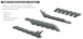 Messerschmitt BF110C/D/E Exhaust stacks Eduard)