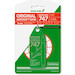 Keychain made of real aircraft skin: Boeing 747-400 EVA Air B-16411 (green)