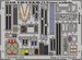 Detailset Vought F8E/J Crusader Aeronavale Martin Baker MK7A Seatbelts (Trumpeter)