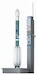 Delta II USAF "GPS-IIR-16" Rocket with launch pad