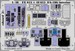 Detailset EA18G Growler Interior Self Adhesive (Italeri)