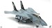 F14A Tomcat US Navy, VF-154 Black Knight, USS Kitty Hawk CV-63, 1998