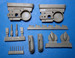 Reggiane Re2002 Arriete Wheel Wells, landing gear legs and covers (Italeri)