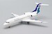 Fokker 70 Silkair 9V-SLL With Stand