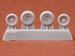 Folland Gnat T1 wheel set (Airfix)