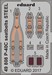 Detailset Curtiss P40C Seatbelts (Bronco)