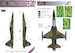 Northrop F5A Freedom Fighter USAF Vietnam Camouflage Painting Mask