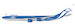 Boeing B747-8F Air Bridge Cargo VQ-BGZ With Stand