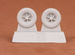 Messerschmitt BF109E wheel set