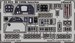 Self Adhesive Detailset Messerschmitt BF109K Interior (Hasegawa)