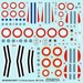 Messerschmitt Bf 109, Bf110 & Me262 in French colours (4 schemes)