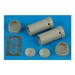 F14A Tomcat Exhaust Nozzles - Opened (Hasegawa)