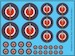 Rhodesian Air Force (Roundels with one Spear)