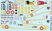 Dassault Alpha Jet (FAF 8-MA (special scheme 60 years), 8-ML, 8-MH, 8-NN (4 décorations)