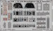 Detailset Beaufighter MkX Interior Self adhesive (Airfix)