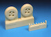Hawker Sea Fury Main Wheels - Diamond Tread (Airfix)