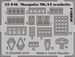 Detailset Mosquito MKVI Seatbelts - Fabric- (Tamiya)