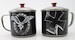 Steel cup with lid Luftwaffe pilot
