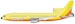 Lockheed L1011-1 Court Line yellow G-BAAA