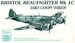 Bristol Beaufighter MK1c Early canopy version