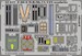 Detailset Vought F8E/J Crusader US Navy Martin Baker MK7A Seatbelts (Trumpeter)