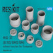 Mikoyan MiG31B/BS/BMS/BM Foxhound exhaust Nozzle upgrade set (Trumpeter)