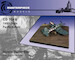 Pacific Airfield diorama display base with Marsden plates