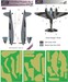 De Havilland Mosquito B MKVI RAF Camouflage Painting Mask