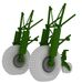 Mosquito MKVI Wheels (Tamiya)