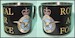 Steel cup with lid RAF (Black)