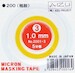 Micron masking Tape 1mm (8m)
