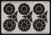 Savoia Marchetti SM79-II Sparviero Engine detail set (Trumpeter)