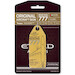 Keychain made of real aircraft skin: Boeing 777 Etihad A6-LRB gold
