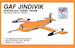 GAF Jindivik Australian Target Drone including take of trolley