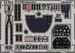 Self Adhesive Detailset North American P51B Mustang Interior (Trumpeter)