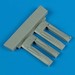 P38 Lightning turbo supercharger cover (Academy)