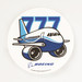 777 Pudgy Sticker