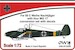 Focke Wulf Fw58 Weihe Nachtjäger with 4 MG17 Conversion set with decals for Lfl6