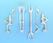 Bell P400/P39 Airacobra Landing Gear (Hasegawa)