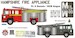 HAMPSHIRE Fire Appliance FL6 Dennis / HCB Angus on Volvo FL614