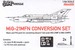 MiG21MFN complete Conversion set (Eduard)